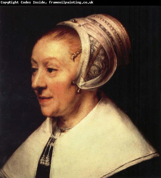 REMBRANDT Harmenszoon van Rijn Portrait of Catrina Hoogshaet at the Age of Fifty